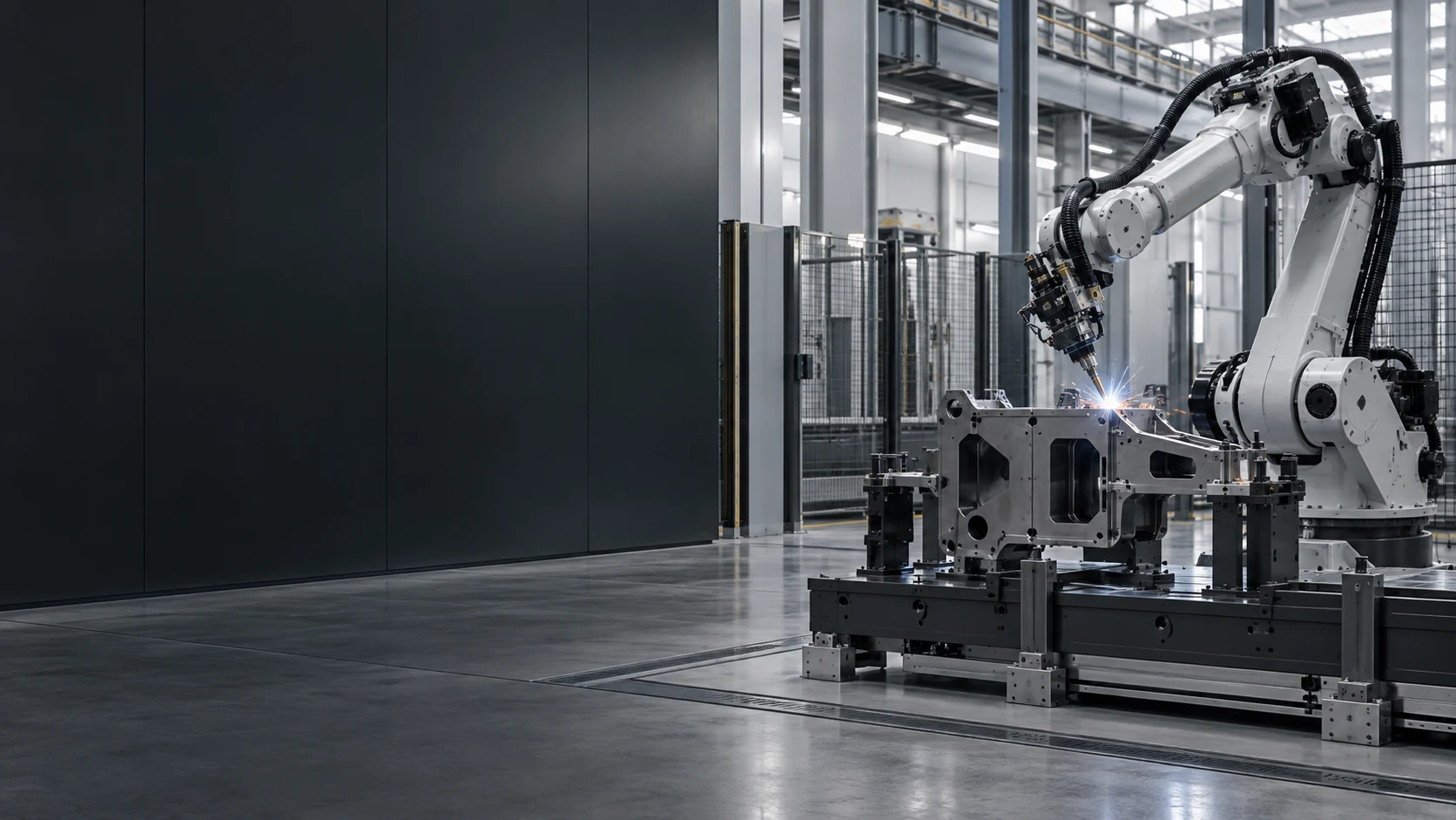 Illustrazione del contesto industriale: Saldatura robotizzata